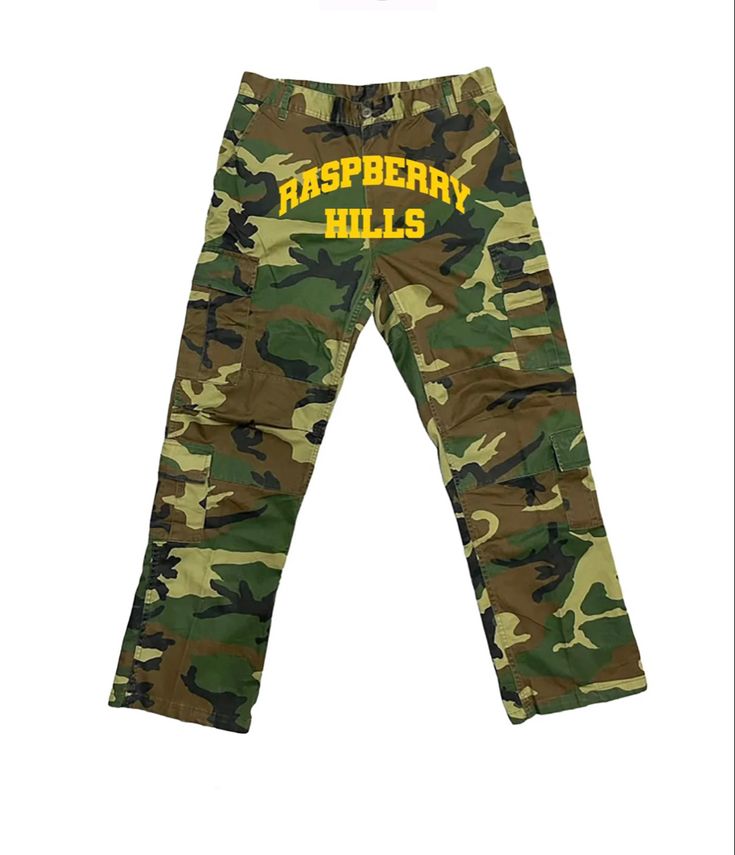 Raspberry Hills Camo Cargos Pant Raspberry Hills Camo Cargos Pant