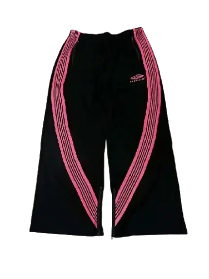 Raspberry Hills Black/Pink Sweatpants