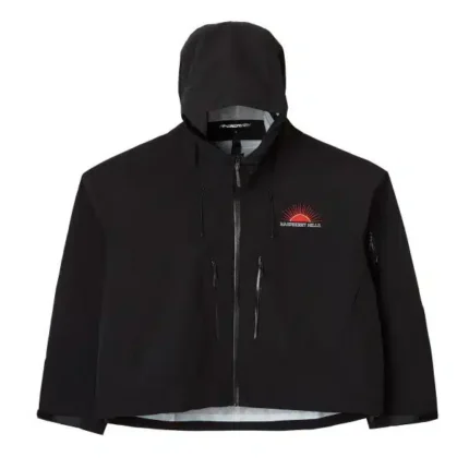 Raspberry Hills Zip Up Hoodie Black