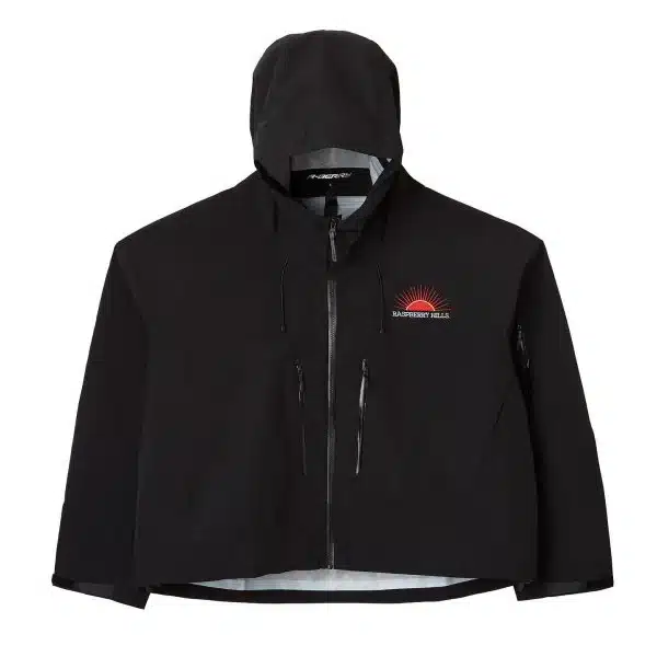 Raspberry Hills Zip Up Hoodie Black Raspberry Hills Zip Up Hoodie Black