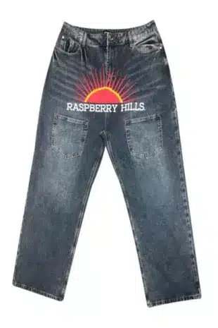 Raspberry Hills Logo Jeans