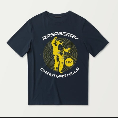 Raspberry Worldwide Hills T Shirt Black Raspberry Worldwide Hills T Shirt Black