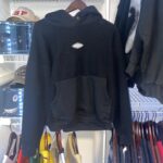 Raspberry Hills Men's Black And Grey Hoodie - Image 2