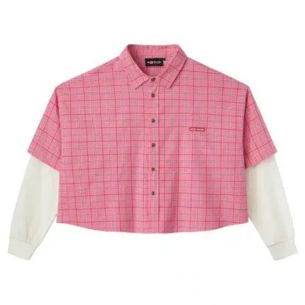 Raspberry Hills Pink Thermal Flannel
