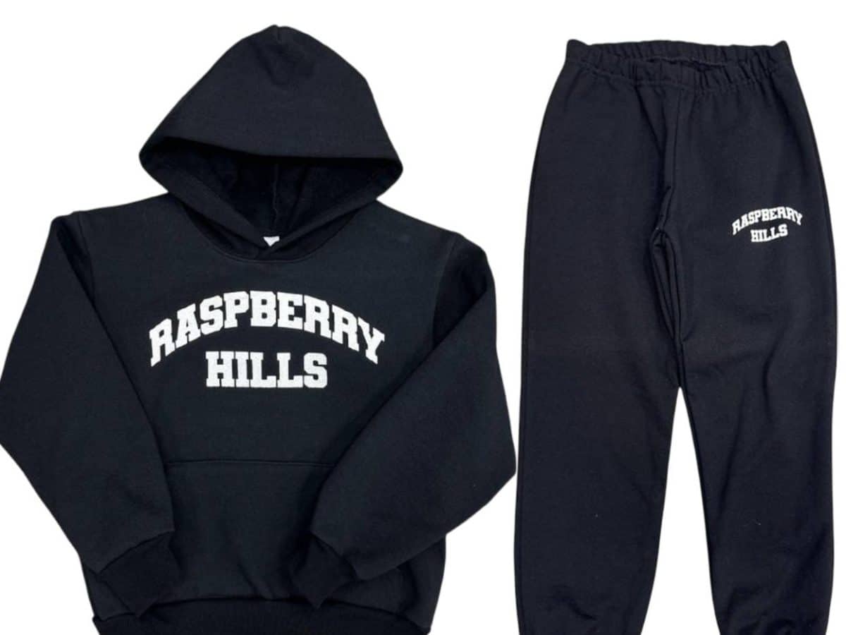 Raspberry Hills Logo Tracksuit Black (Youth) Raspberry Hills Logo Tracksuit Black (Youth)