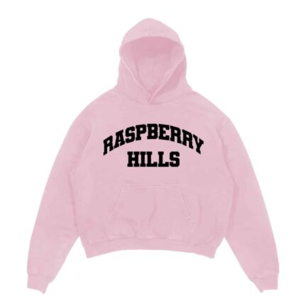 Raspberry Hills pink- hoodie
