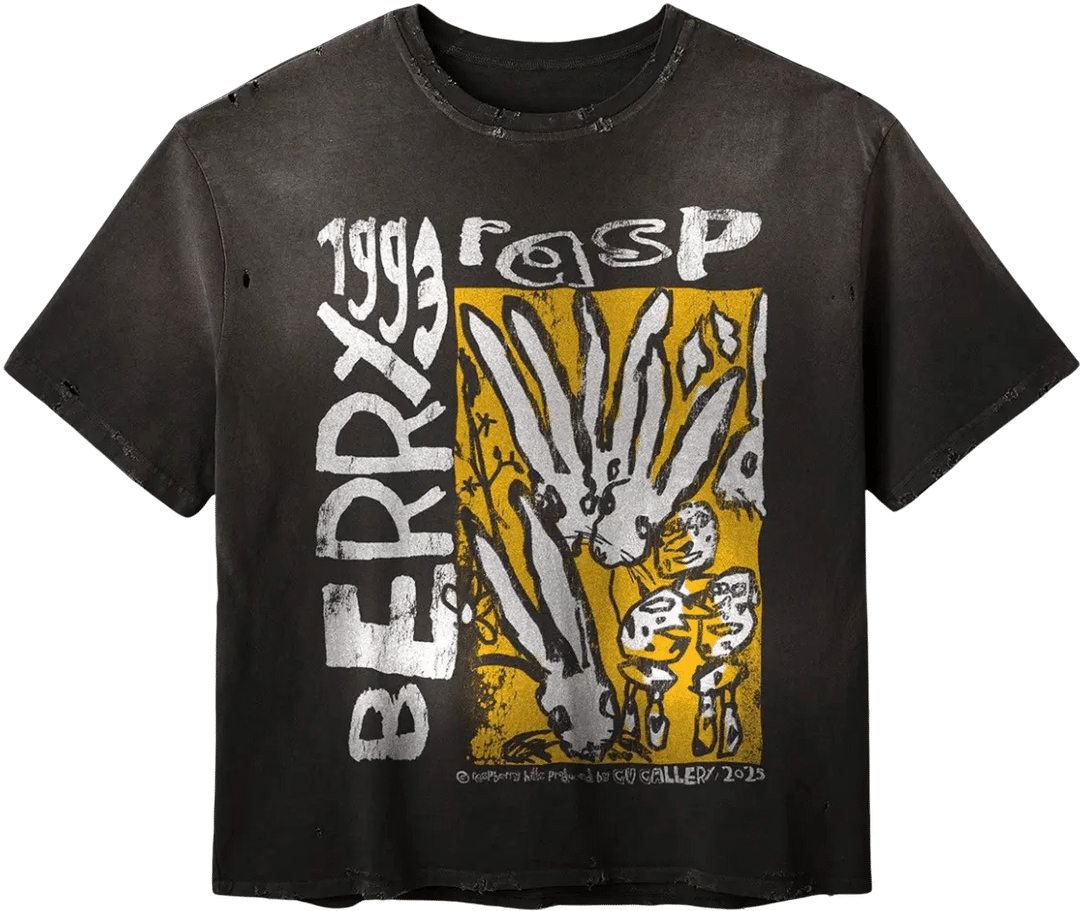 Raspberry Hills Code 77 Black Tee Raspberry Hills Code 77 Black Tee