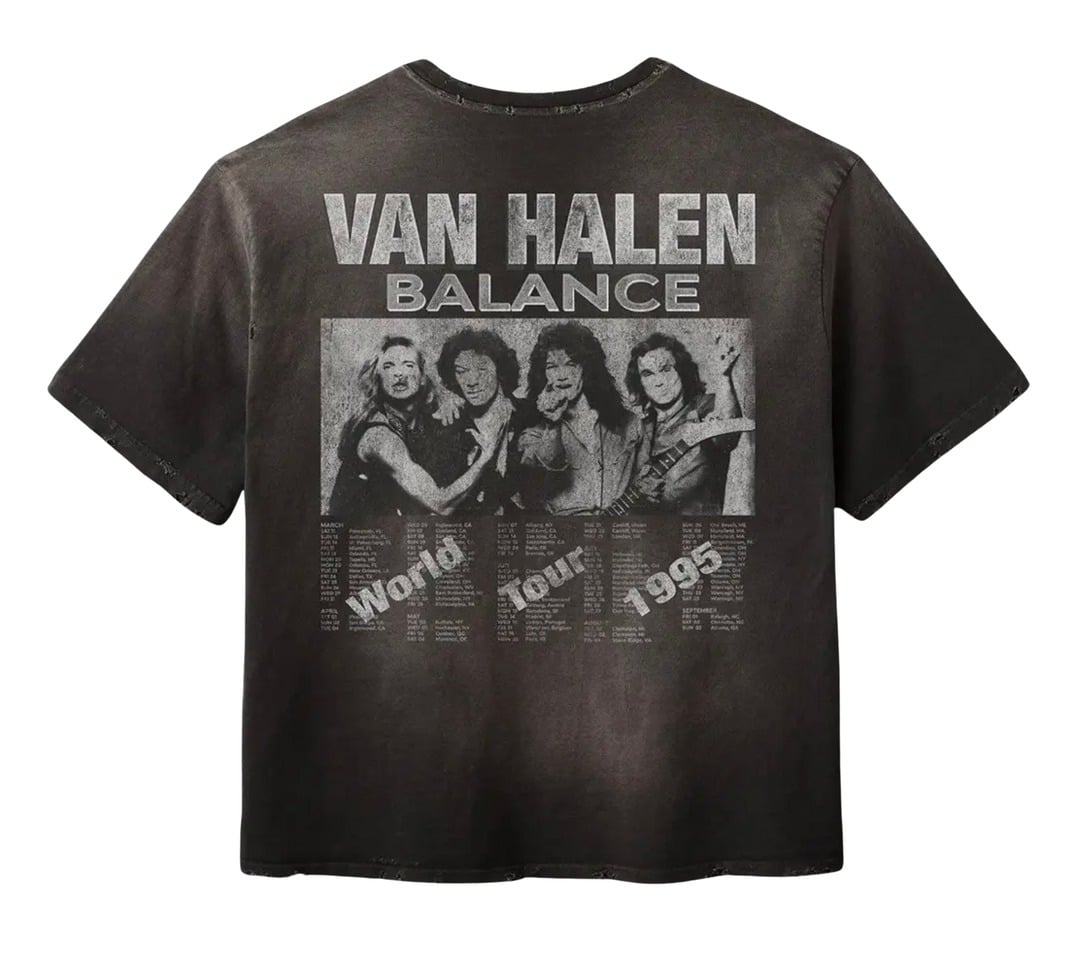 Raspberry Hills Balance Van Halen Black Tee Raspberry Hills Balance Van Halen Black Tee