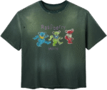 Raspberry Hills Grateful Berry Green Tee