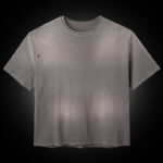 RASPBERRY HILLS TAUPE GREY BLANK TEE