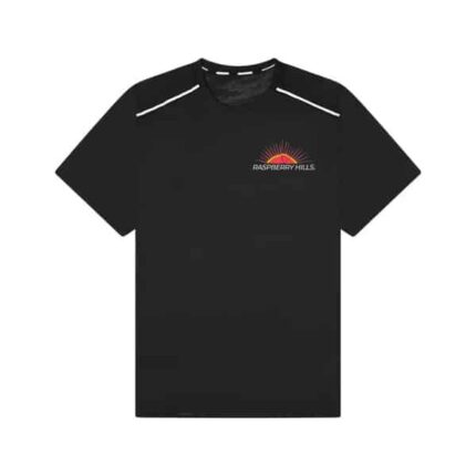 Raspberry Hills Black and Red Logo Shirt