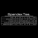 RASPBERRY HILLS FLAME SPANDEX TEE - Image 4